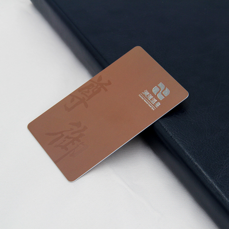 高檔磨砂會員卡定做工廠智能磨砂卡智能IC卡工廠2